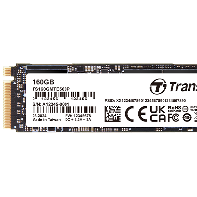 transcend/創見PCIe M.2 SSDs MTE560P