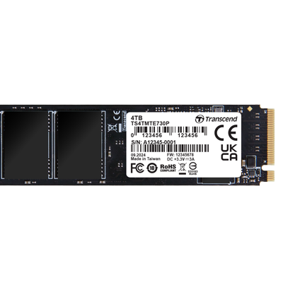 Transcend/創見 PCIe M.2 SSDs MTE730P