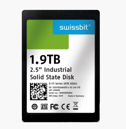 Swissbit  工業2.5寸SATA固態硬盤X-75 P